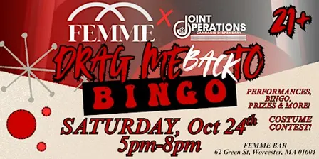 Joint Operations Drag bingo