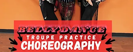 Belly Dance Troupe Choreography Practice