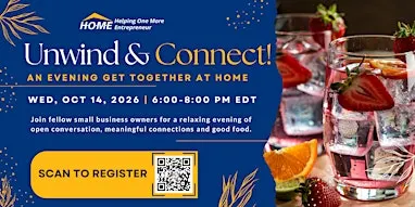 Unwind & Connect: An Evening Get-Together at HOME