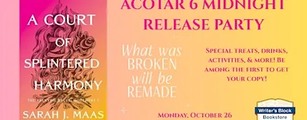 ACOTAR 6 Midnight Release Party!