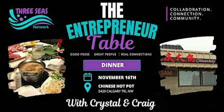 The Entrepreneur Table: Dinner