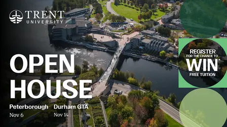 Trent University Peterborough Fall Open House