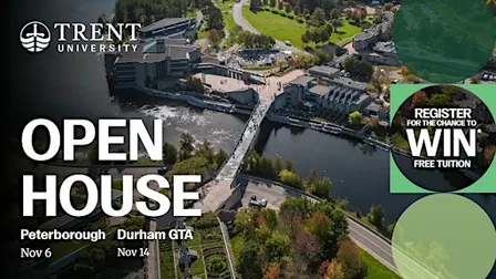 Trent University Peterborough Fall Open House