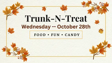 Trunk-N-Treat @ Crossroads Ministries 2026
