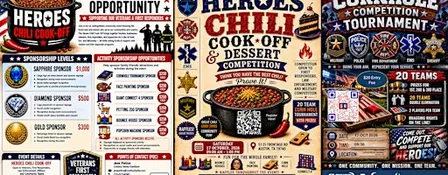 Heroes Chili Cook-Off & Dessert Competition