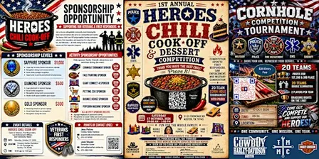 Heroes Chili Cook-Off & Dessert Competition
