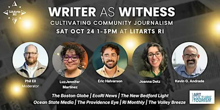 Writer As Witness: Cultivating Community Journalism