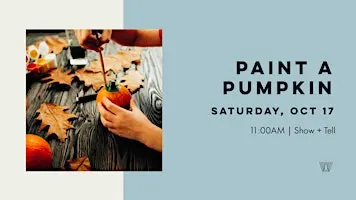 Paint a Pumpkin