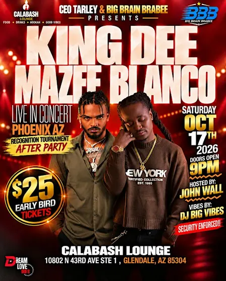 KING DEE , MAZEE BLANCO LIVE IN CONCERT PHOENIX AZ