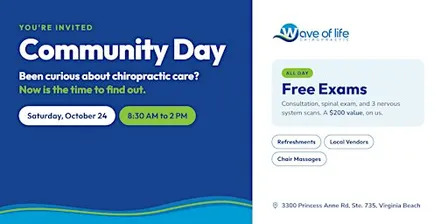 Wave of Life Chiropractic Community Day