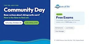 Wave of Life Chiropractic Community Day