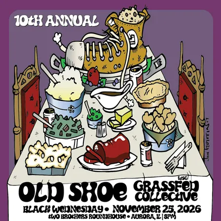 Old Shoe 10th Annual Black Wed Bash at Two Brothers Roundhouse