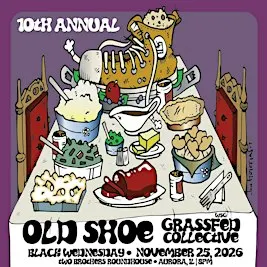 Old Shoe 10th Annual Black Wed Bash at Two Brothers Roundhouse