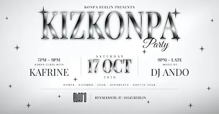 KIZKONPA PARTY October Edition with KAFRINE & DJ ANDO