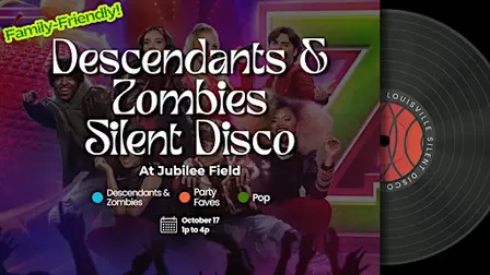 Family Friendly Zombies/Descendants School Silent Disco at Jubilee Field