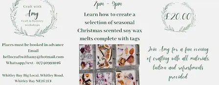 Christmas wax melts workshop - Craft with Amy