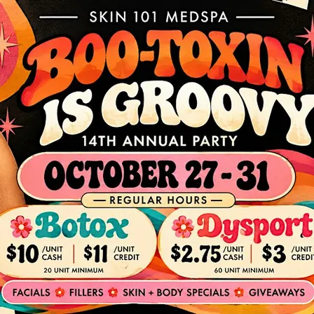 SKIN 101’s 14th Annual Boo-Toxin Party  | Spring, TX