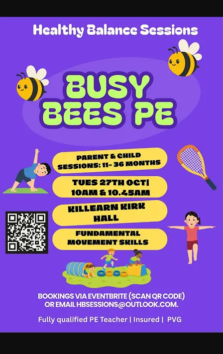 Busy Bees PE Pop Up
