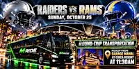Las Vegas Raiders vs. Los Angeles Rams ROUNDTRIP SHUTTLE FROM GARAGE MAHAL AT CIRCA RESORT