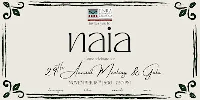 RNRA 29th Annual Meeting & Gala at NAIA