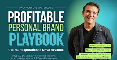 Profitable Personal Brand Playbook