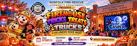 Firehouse, Tricks, Treats & Trucks - NFR Presents a Movie Night Experience