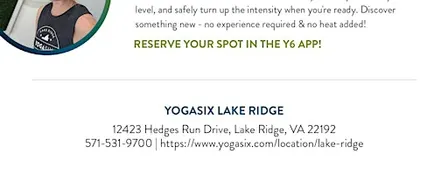 YogaSix Lake Ridge: Intro to intensity w/Instructor Corrie