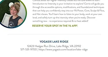 YogaSix Lake Ridge: Intro to intensity w/Instructor Corrie