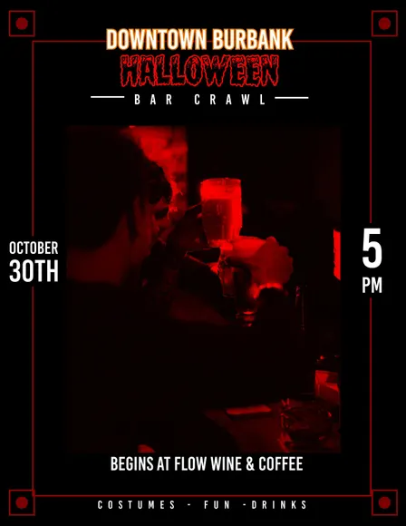Downtown Burbank Halloween Bar Crawl