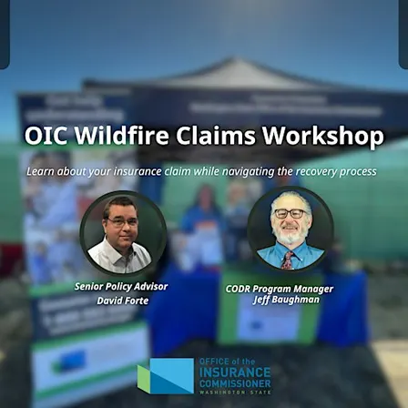 OIC Wildfire Claims Workshop Series