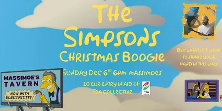 Simpsons Christmas Boogie Fundraiser Gig
