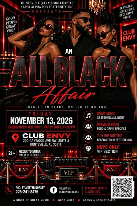 An ALL BLACK Affair