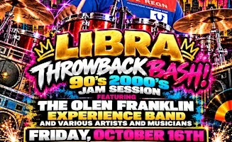 LIBRA THROWBACK BASH! 90s 2000s Jam Session!