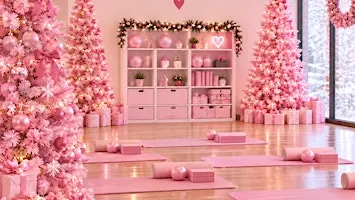 Pink Pilates Christmas Brunch Party