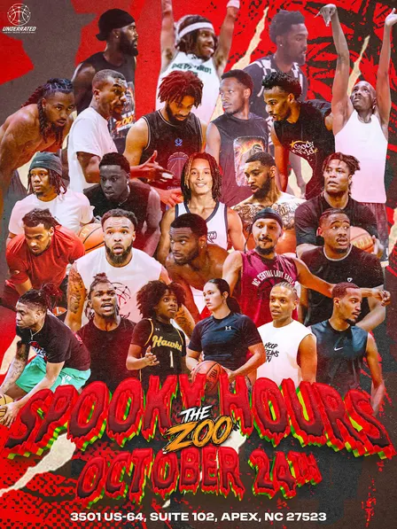 UNU Presents: SCARY HOURS — 1v1, 2v2, and 3v3 Basketball Showcase