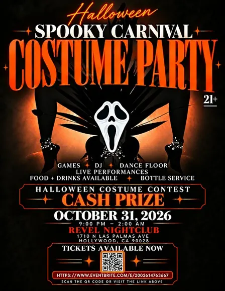 Hollywood Halloween Costume Party