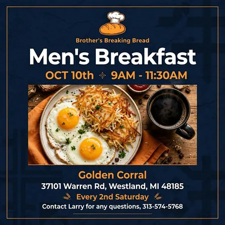 Brother's Breaking Bread — Men's Breakfast