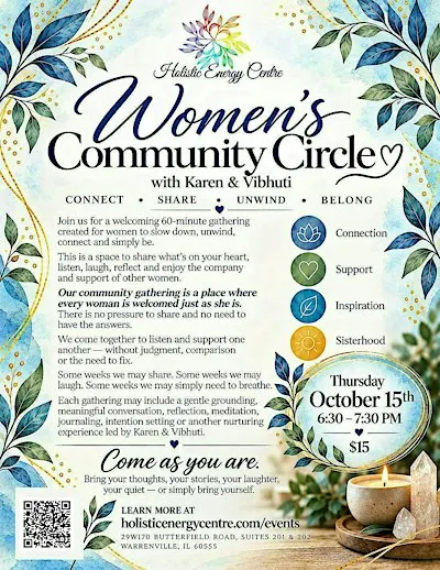 Woman's Community Circle with Karen & Vibhuti