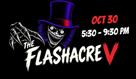 Blacklight Halloween Party at HiClimb Honolulu: The Flashacre