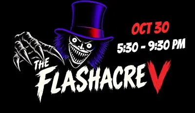 Blacklight Halloween Party at HiClimb Honolulu: The Flashacre