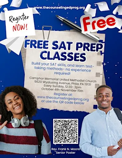 Free SAT Prep at Camphor Church