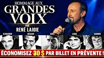 Saint-Lin-des-Laurentides : Vendredi 23 octobre - Hommage aux Grandes Voix