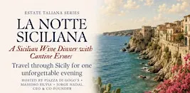 A Sicilian Wine Dinner with Cantine Ermes