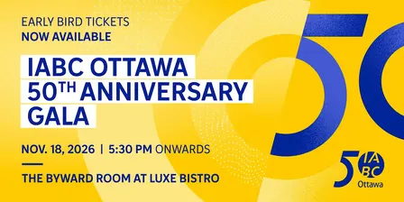 IABC Ottawa 50th Anniversary Gala