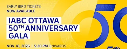 IABC Ottawa 50th Anniversary Gala