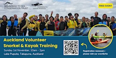 Auckland Volunteer Snorkel Guide & Safety Kayak Training