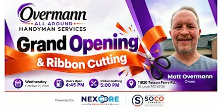 Overmann All Around Grand Opening Presented by The SOCO Chamber