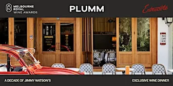 Plumm x Melbourne Royal Present - The Jimmy Watson Legacy Dinner