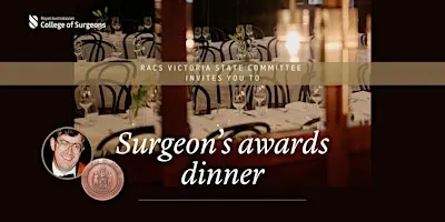 RACS Victoria Surgeon's Awards Dinner 2026