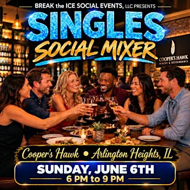 Singles Social Mixer Arlington Heights, IL Cooper's Hawk
